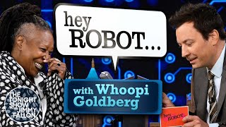 Hey Robot With Whoopi Goldberg The Tonight Show Starring Jimmy Fallon
