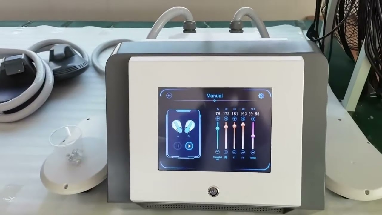 Energy testing of EM Sculpt Slim Machine 