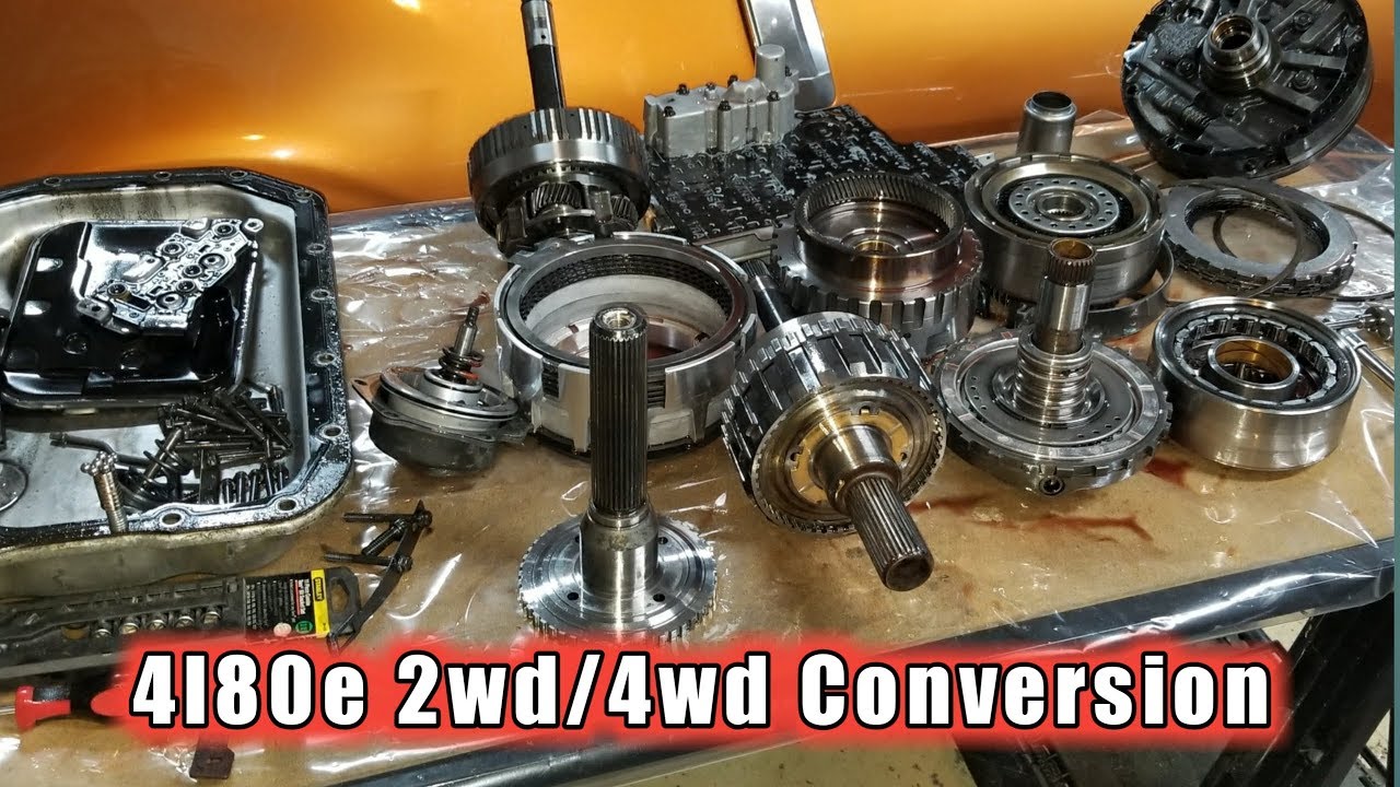 4l80e 4wd 2wd differences for 4x4 4wd 2wd Conversion!!! - YouTube