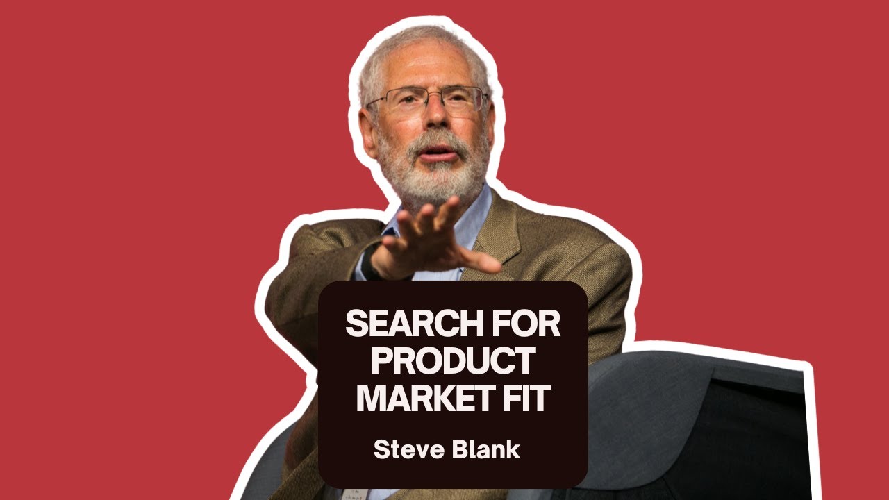 The Secret to Startup Success: Product Market Fit