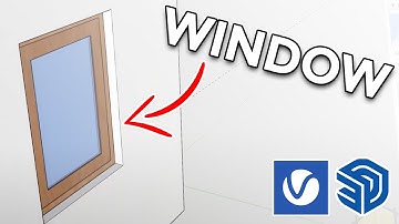 How to create a Window FAST in Sketchup