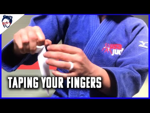 How To Tape Your Fingers for Judo | Ronda Rousey's Dojo #2