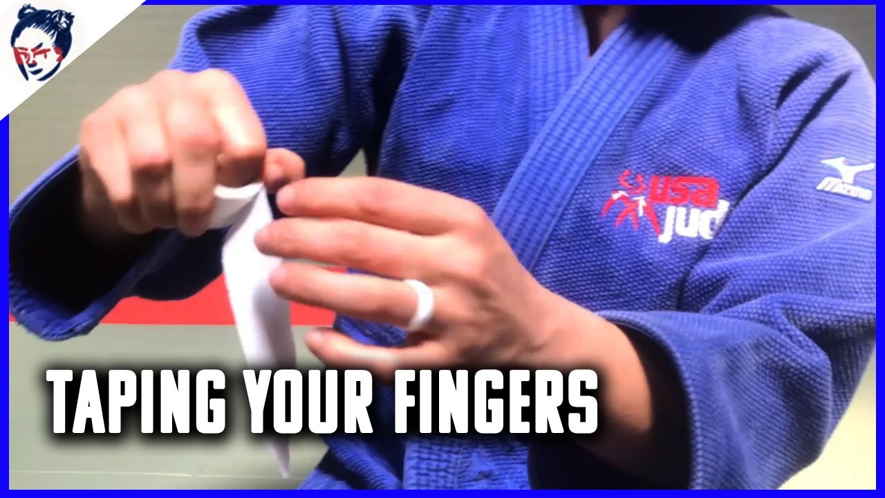 How To Tape Your Fingers for Judo | Ronda Rousey's Dojo #2