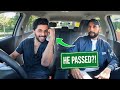 Lucky Learner PASSES Test Driving One-Handed!