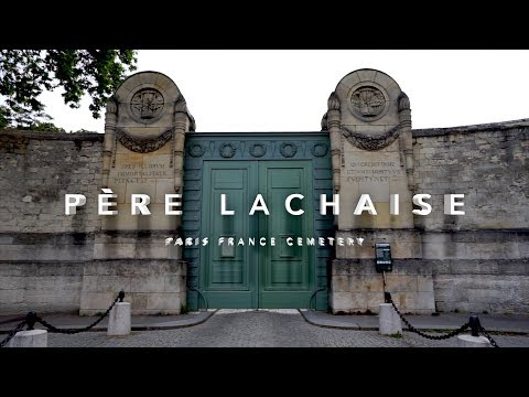 Video: Pere Lachaise Kirkegård. Frankrig - Alternativ Visning