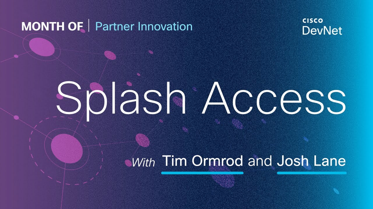Month of Partner Innovation - Splash Access