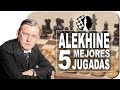 Las 5 jugadas más espectaculares de Alexander Alekhine | Entrenamiento interactivo de #AJEDREZ