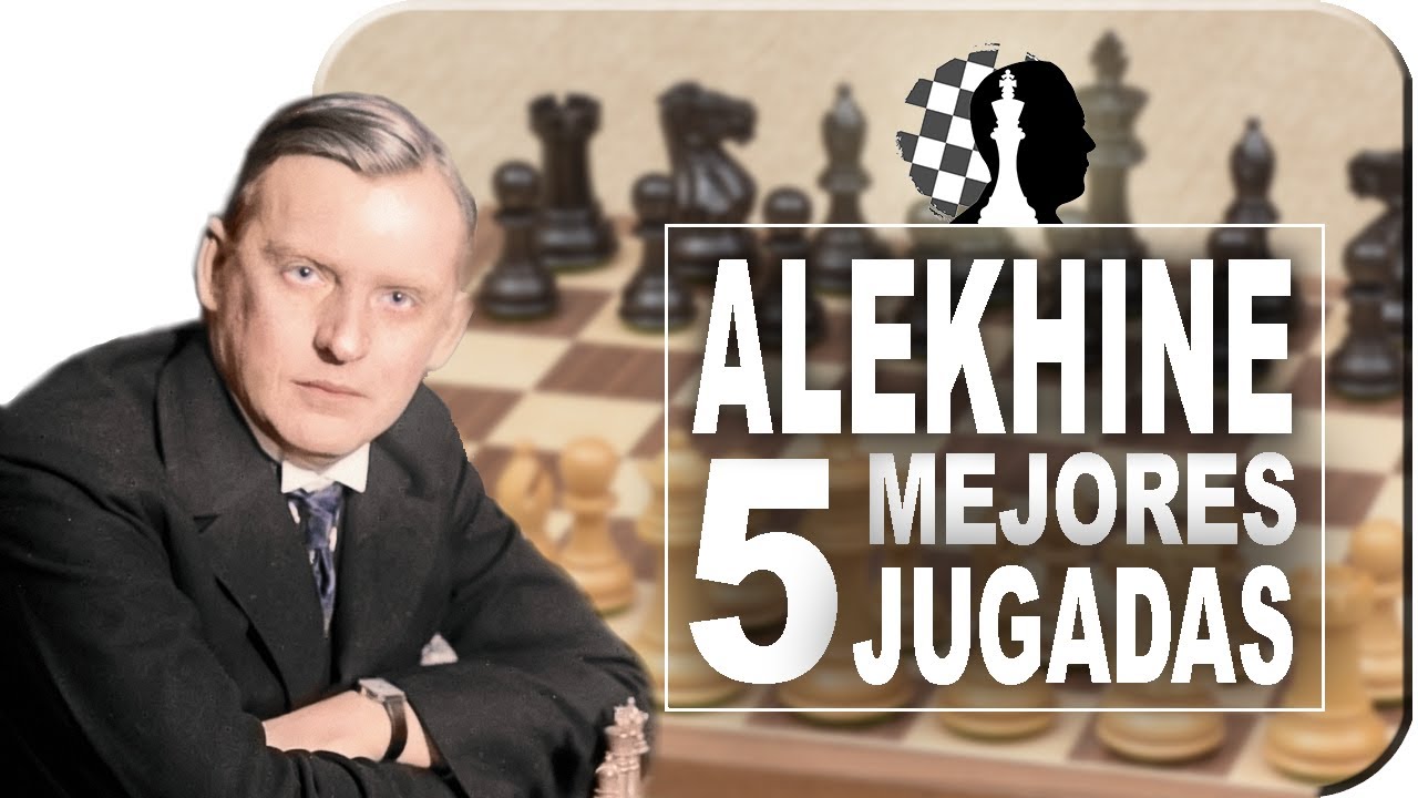 Las 5 jugadas más espectaculares de Alexander Alekhine | Entrenamiento interactivo de #AJEDREZ