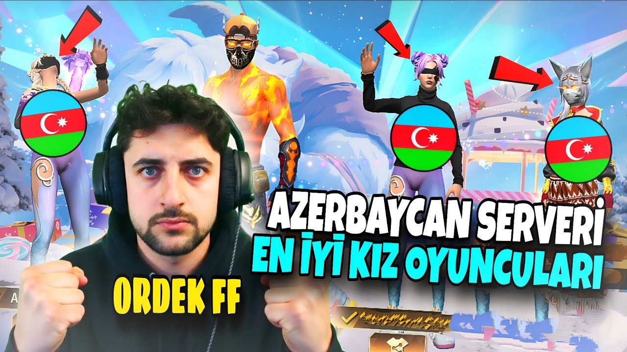 4 AZERBAYCANLI KIZLA VS ATTIM - ACIMADILAR !! - ORDEK FF 