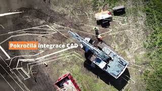 3D nivelace pro bagry CHC TX73