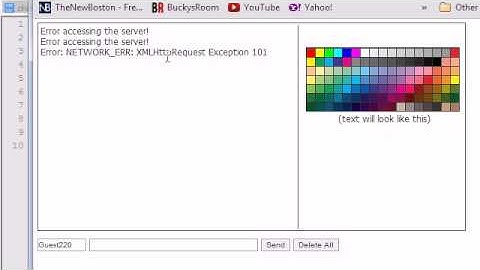 AJAX Chat Tutorial - 17 - Creating the Messaging Area