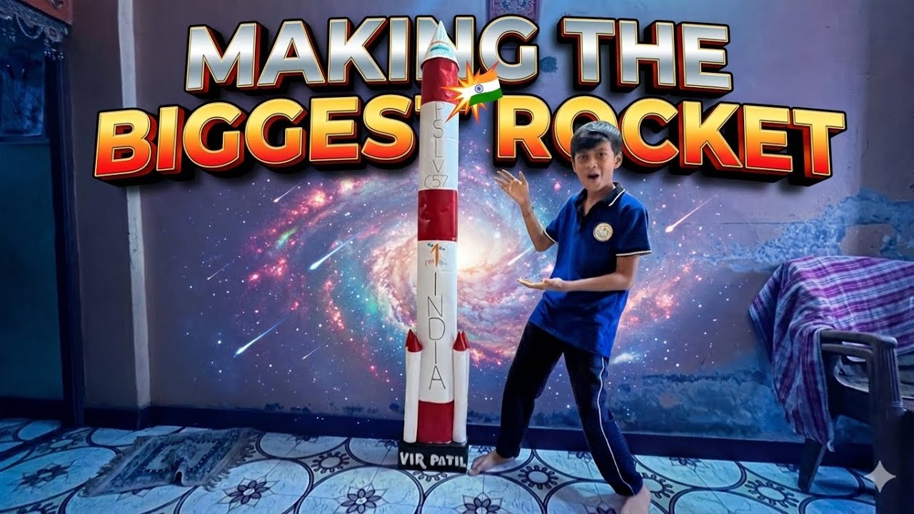 Making Biggest Rocket😱