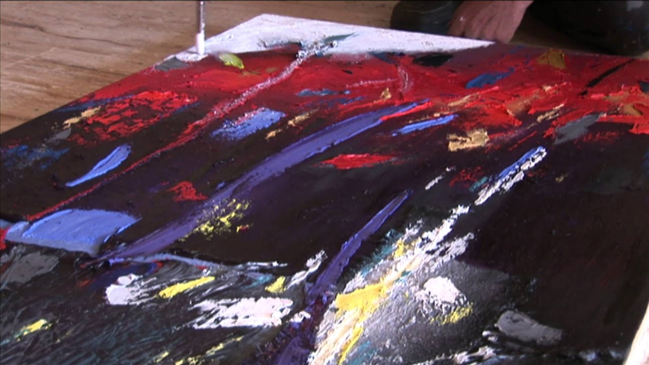 The Desert Revolution - Visit Studio Khalid FAKHAR (Painter From Morocco).  2016