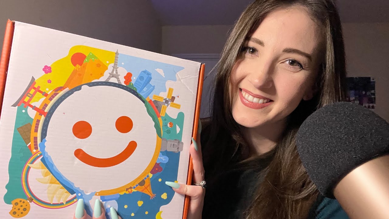 ASMR Unboxing | Snack Haul | Trying Munch Pak | Subscription Snack Box