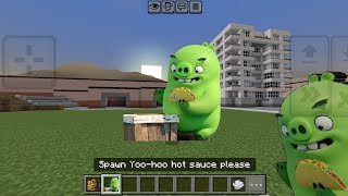 I Added Yoo-hoo hot sauce please Nextbot to Minecraft PE