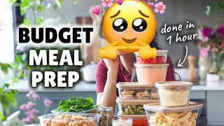 10 Healthy Meals in 1 Hour | Meal Prep Made Easy (+ PDF Guide)
