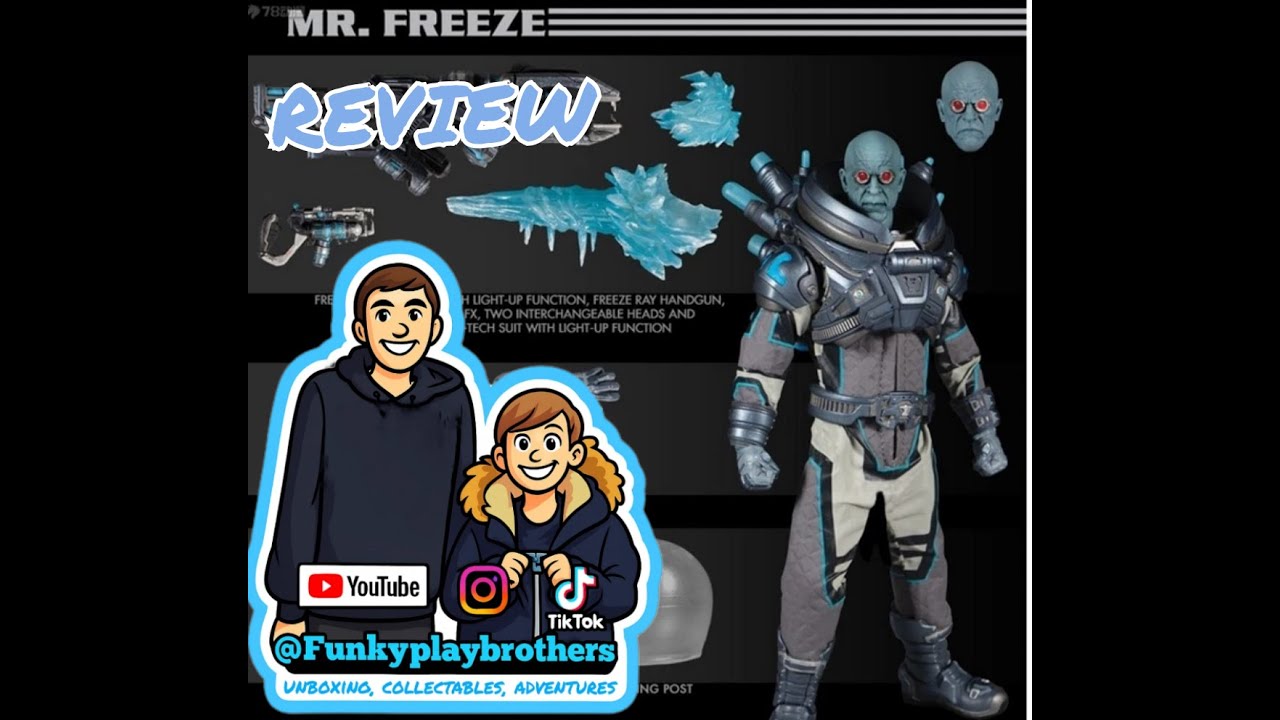 MEZCO TOYZ MR FREEZE DC ONE TWELFTH SCALE 