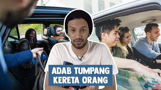 Adab Tumpang Kereta Orang