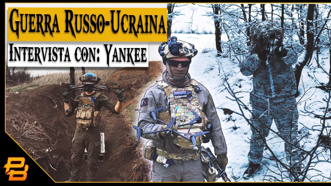 Live #456 ⁍ Guerra Russo-Ucraina - Intervista a Yankee un italiano sul fronte di guerra in Ucraina