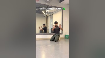 Easy Handstand Tutorial😂✅ #calisthenics #handstand #tutorial #shorts