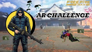 AR CHALLENGE 🔥I beat my record😱|freefire|kichu's yt #freefire#trending#challengevideo #gunchallenge 