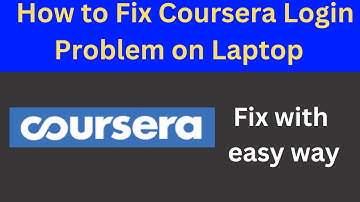 How to Fix Coursera Login Problem Error Window 10 laptop | Coursera Not login Just loading On PC
