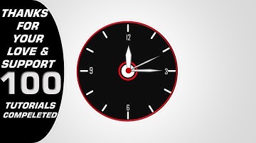 How to Create Clock Needle Animation Effect in PowerPoint/MINUTE/SECOND/HOUR/FREE TEMPLATE DOWNLOAD.