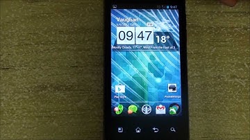 LG G2X with EaglesBlood Ice Cream Sandwich, AOSP Build 2