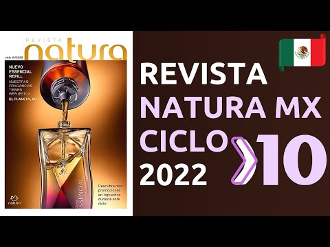 ✅ CATÁLOGO NATURA MÉXICO Ciclo 10 2022 ?️