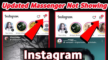 Instagram Messenger Not Showing 2025 | how to update Instagram messenger not showing