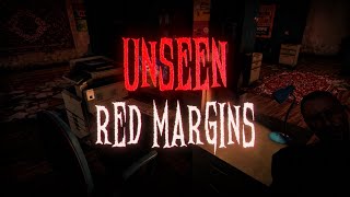 UNSEEN - Red Margins Full Gameplay Walkthrough | Indie Horror Game | (No Commentary)