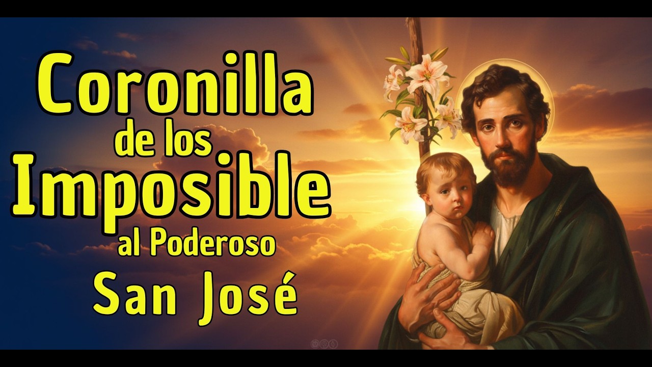 LA CORONILLA QUE NUNCA FALLA: San José te da la Provisión URGENTE que la lógica humana negó