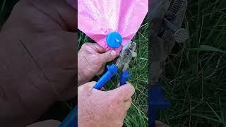 Genius Bottle Cap Hack – Protect Tent & Tarp Eyelets Easily! #shorts