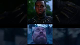 P Diddy As Black Panther shorts