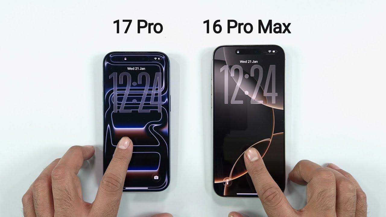 iPhone 17 Pro vs iPhone 16 Pro Max - Speed Test