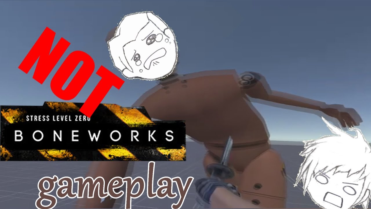 NOT BoneWorks VR Gameplay! (BoneWorks type game for Oculus Quest ...