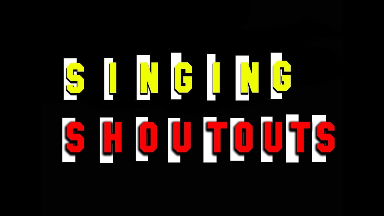 Singing Shoutouts  | 5 great channels  | #5