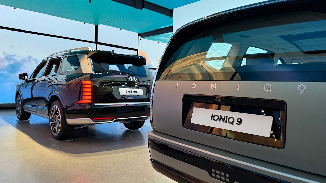 2026 Hyundai Palisade vs IONIQ 9 – Side-by-Side Exterior Comparison ...