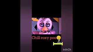 did chica said roxy poo 😳