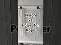Nylon vs Polyester Rope #aviationsafety #generalaviation #pilotlife #rampsafety #rampwarden
