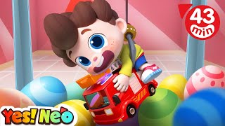 Fire Truck in Vending Machine! | Vehicles Song | Kids Songs | Starhat Neo | Yes! Neo