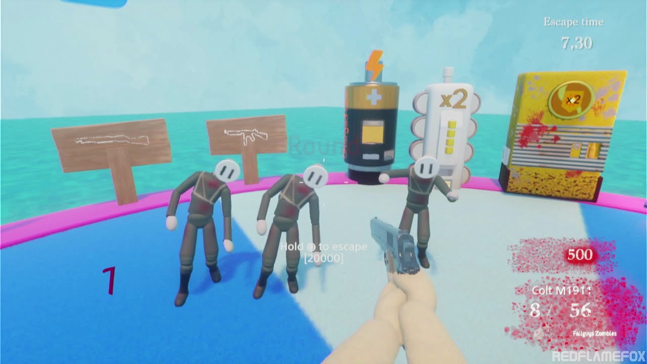 Fall Guys: COD Zombies - Challenge Map [PS4, PS5 Gameplay - Dreams]