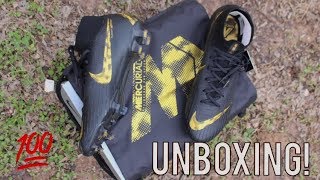 Nike Mercurial Superfly 6 Elite Nike Black Lux Pack - Unboxing