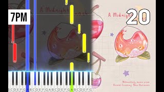 TPR - 7PM (from A Midnight Snack) - 20 - Animal Crossing New Horizons Note Chart
Tempo: 68BPM
From: A Midnight Snack: Melancholy Music from Animal Crossing: New Horizons
(https://sptfy.com/amidnightsnack)
Please subscribe to be notified of future Note Chart uploads.
Difficulty is relative to other TPR arrangements. These range from upper-beginner (★) to upper-intermediate (★★★★★). TPR - 7PM (from A Midnight Snack) - 20 - Animal Crossing New Horizons Note Chart