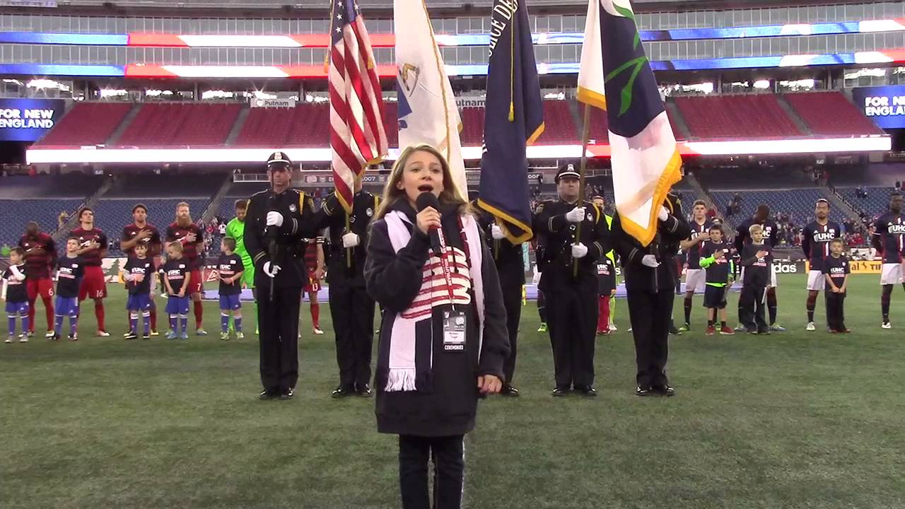 BELLA PERROTTA COUNTRY GIRL, NATIONAL ANTHEM, NEW ENGLAND REV'S 2016