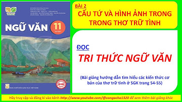 Bài 2 TRI THỨC NGỮ VĂN- CẤU TỨ VÀ HÌNH ẢNH TRONG THƠ TRỮ TÌNH- Ngữ văn 11, tập 1- Kết  nối tri thức