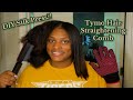 Best Tool For A Silk Press At Home | Tymo on Type 4 Coily, Curly Natural Hair | Curly to Straight