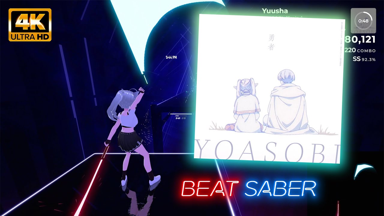 【Beat Saber】葬送のフリーレンOP - 勇者 - YOASOBI (Expert+) - YouTube