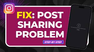 How to Fix Instagram Post Sharing Problem (App Reset &amp; Update Guide)