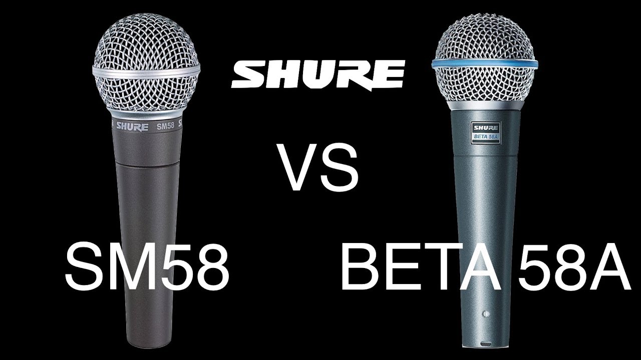 Shure 58 Vs 58a Shure 58 Vs 58a